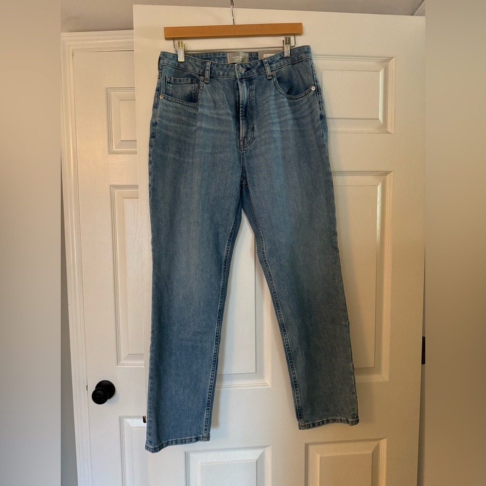 Everlane The Curvy Cheeky Jean - Sky Blue